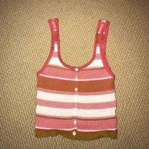 Forever 21 Tops - NEVER WORN Forever21 Button up Crop Top Forever 21 Tops - NEVER WORN Forever21 Button up Crop Top